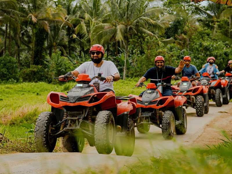 First Time Riding an ATV in Bali