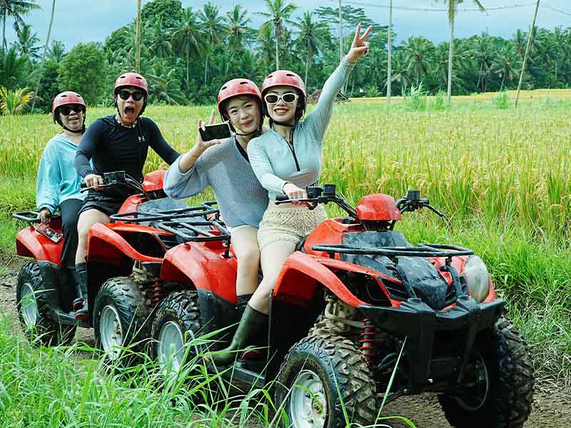 Tandem ATV Ride in Bali